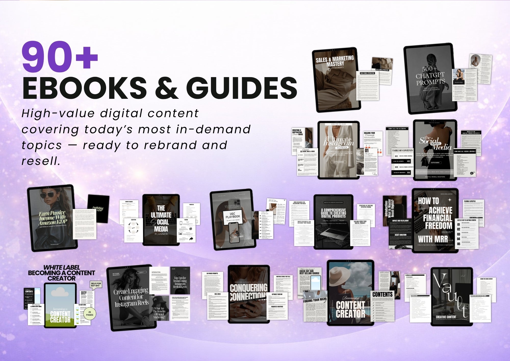 Ebooks & Guides Bundle — Digital Products Collection