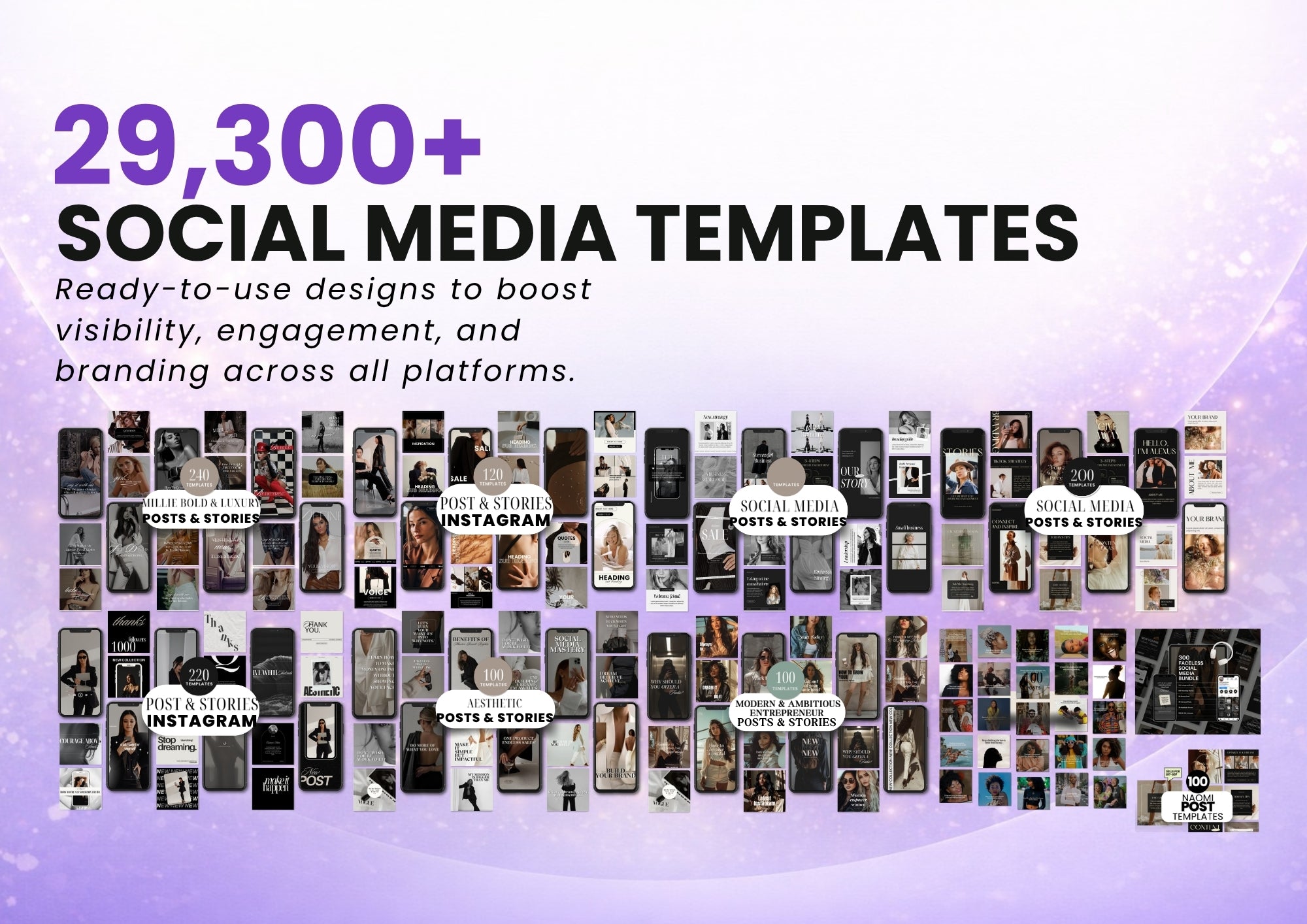 Social Media Templates Pack — Ready-to-Use Content Kit